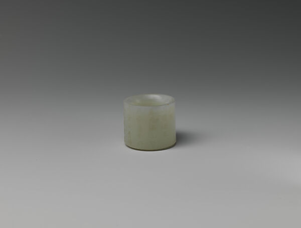 Archer's Ring (清   扳指), Jade, Chinese 