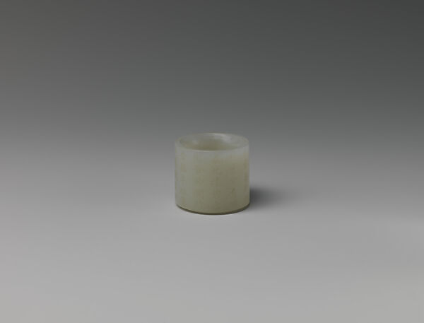 Archer's Ring (清   扳指), Jade, Chinese