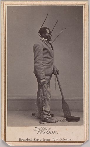 Wilson, Branded Slave from New Orleans