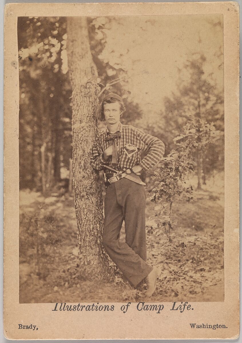 Richard L. Cramer, Company I, Fourth Michigan Volunteer Infantry, Mathew B. Brady (American, born Ireland, 1823?–1896 New York), Albumen silver print from glass negative 