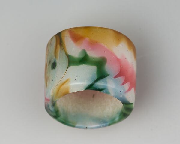 Archer's Ring, Glass, Chinese