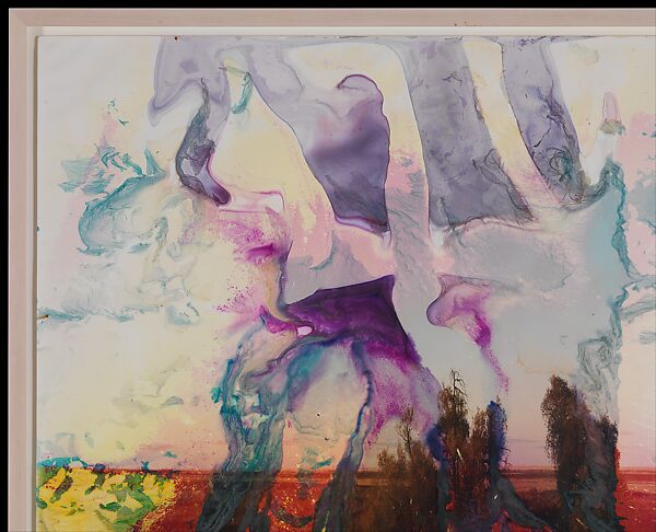 Mary's Lake, MT 9, Matthew Brandt (American, born Los Angeles, California, 1982), Chromogenic print