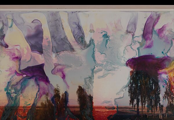 Mary's Lake, MT 9, Matthew Brandt (American, born Los Angeles, California, 1982), Chromogenic print