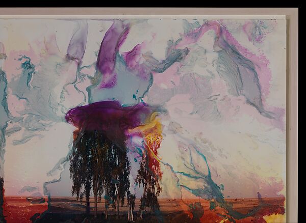 Mary's Lake, MT 9, Matthew Brandt (American, born Los Angeles, California, 1982), Chromogenic print