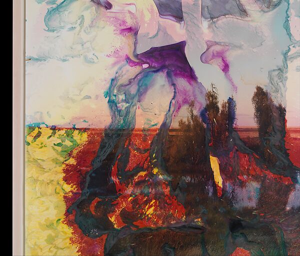 Mary's Lake, MT 9, Matthew Brandt (American, born Los Angeles, California, 1982), Chromogenic print