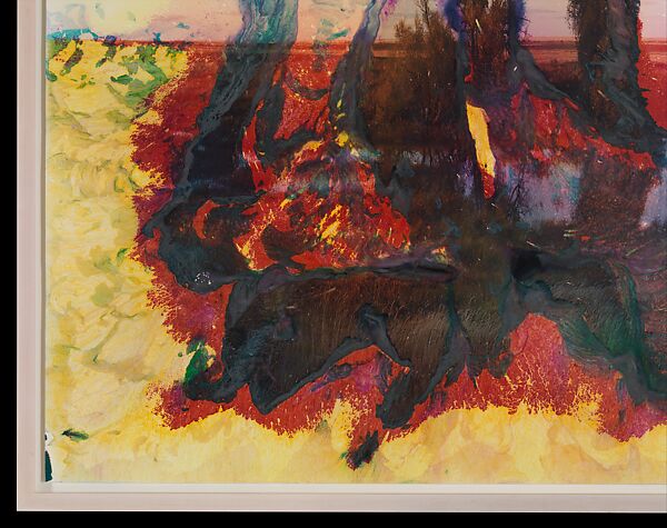 Mary's Lake, MT 9, Matthew Brandt (American, born Los Angeles, California, 1982), Chromogenic print