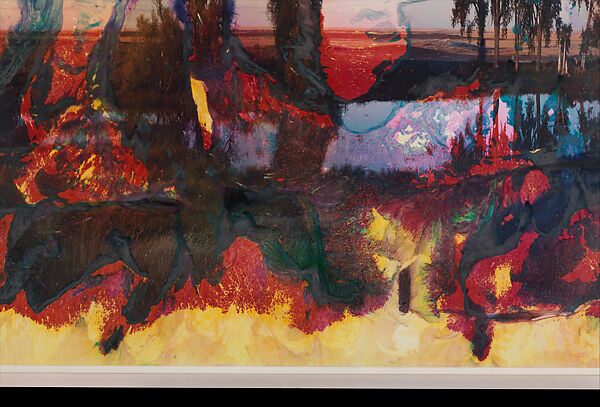 Mary's Lake, MT 9, Matthew Brandt (American, born Los Angeles, California, 1982), Chromogenic print