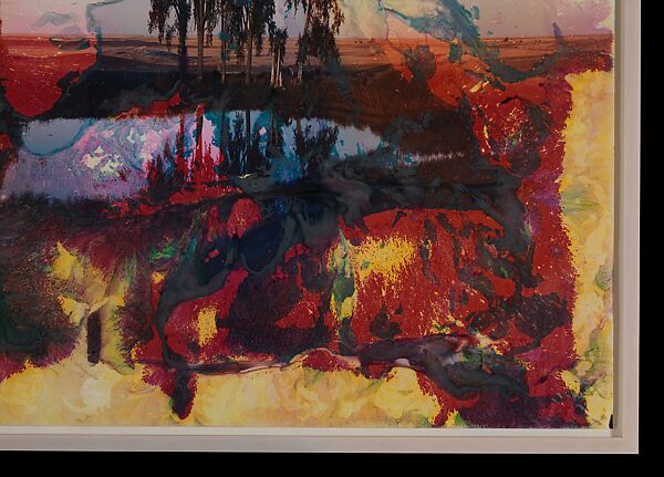 Mary's Lake, MT 9, Matthew Brandt (American, born Los Angeles, California, 1982), Chromogenic print