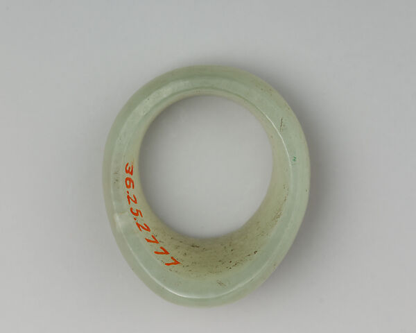 Archer's Ring, Jade, Chinese