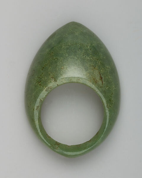 Archer's Ring, Jade, Indian 