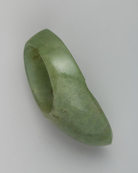 Archer's Ring, Jade, Indian