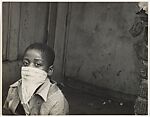 Boy in Mask, Harlem, Sonia Handelman Meyer  American, Gelatin silver print