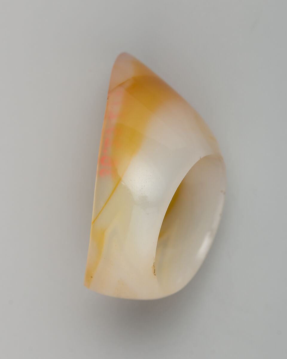 Archer's Ring, Agate, Indian