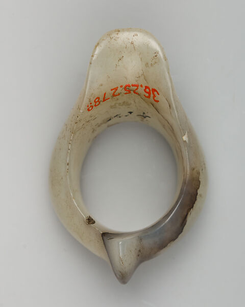 Archer's Ring, Jade, Indian
