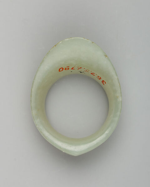 Archer's Ring, Jade, Indian