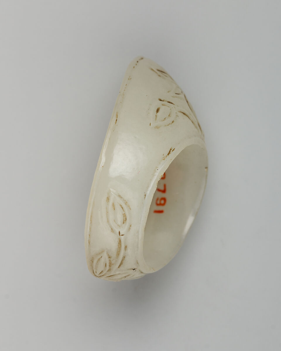 Archer's Ring, Jade, Indian