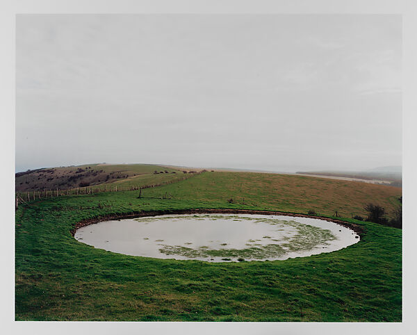 Ditchling Beacon, Dew Pond, Jem Southam (British, born Bristol, 1950), Chromogenic print 