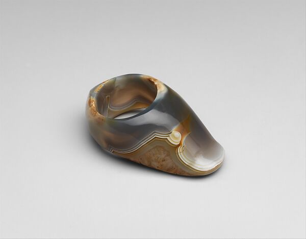 Archer's Ring, Agate, Indian