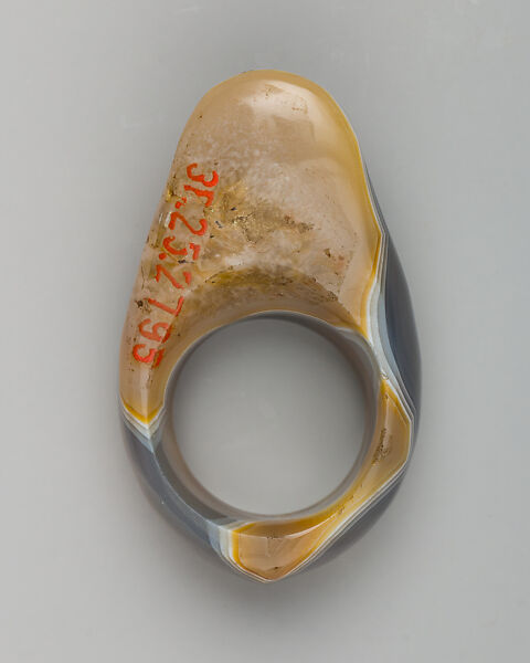 Archer's Ring, Agate, Indian