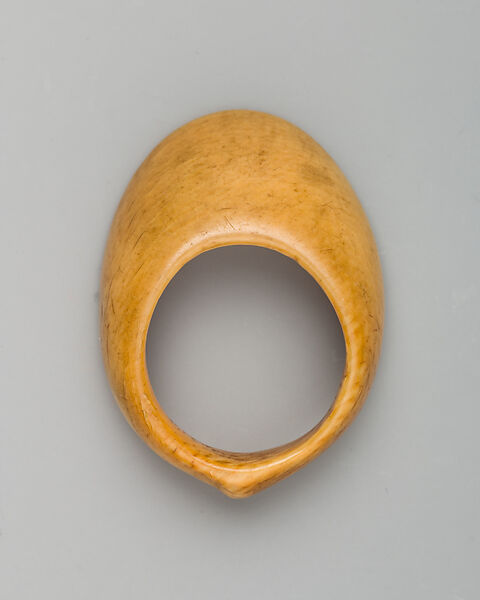 Archer's Ring, Ivory, Indian 
