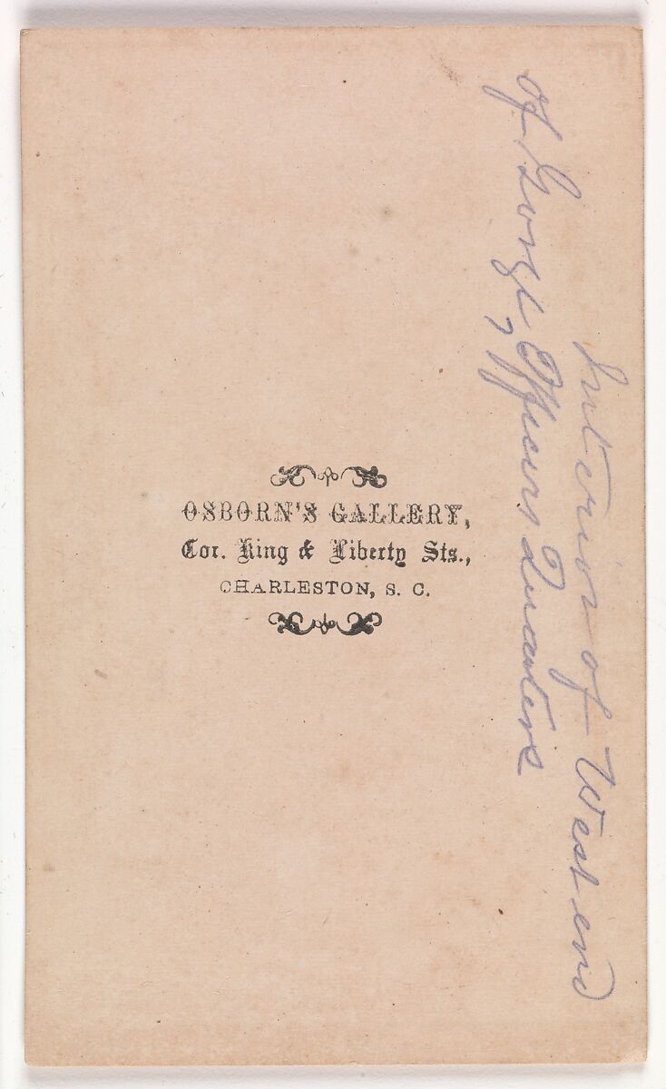 The Evacuation of Fort Sumter, April 1861, J. M. Osborn (American, active Charleston, South Carolina, 1850s–1860s), Albumen silver print from glass negative
