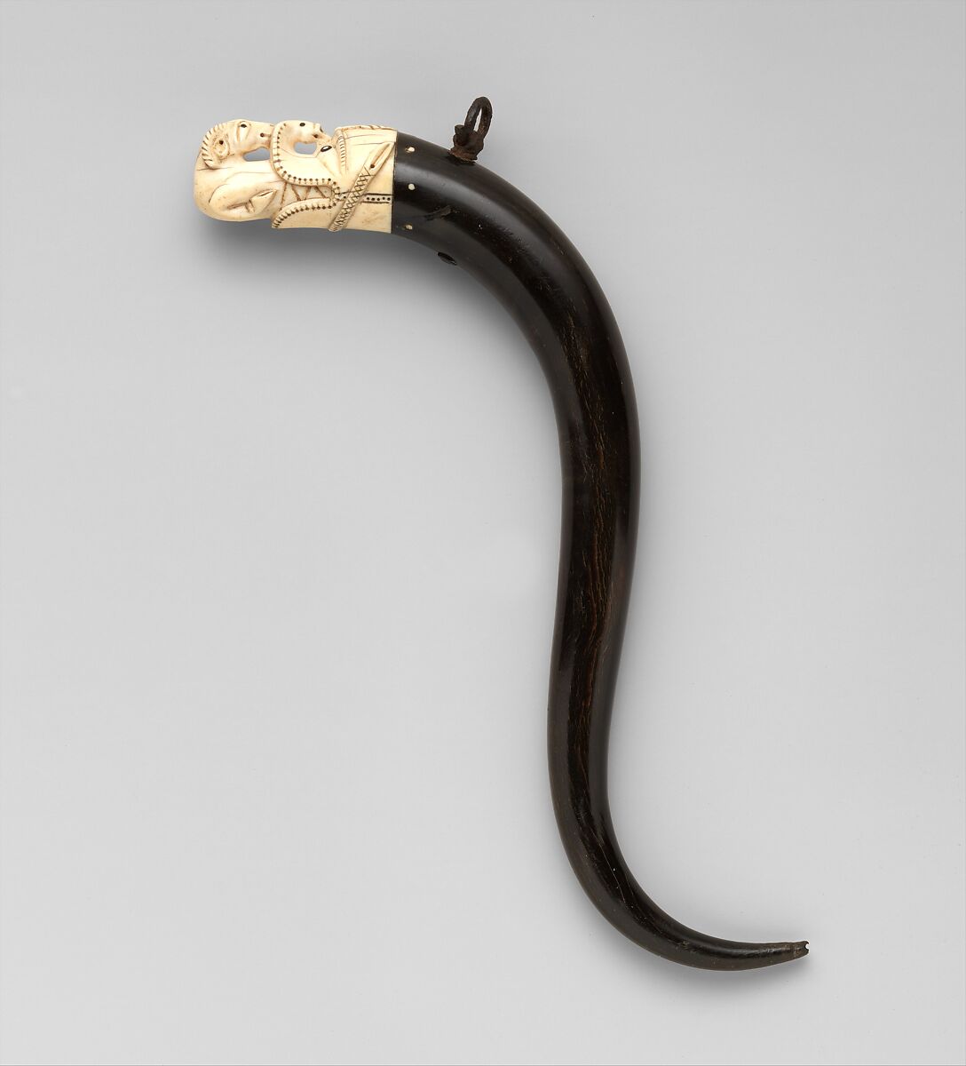 Primer, Horn, ivory, Indian, Rajasthan 