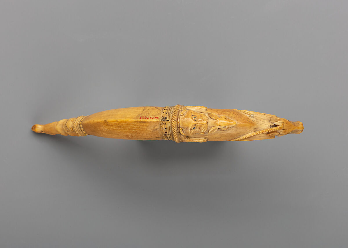 Priming Flask, Ivory, Indian