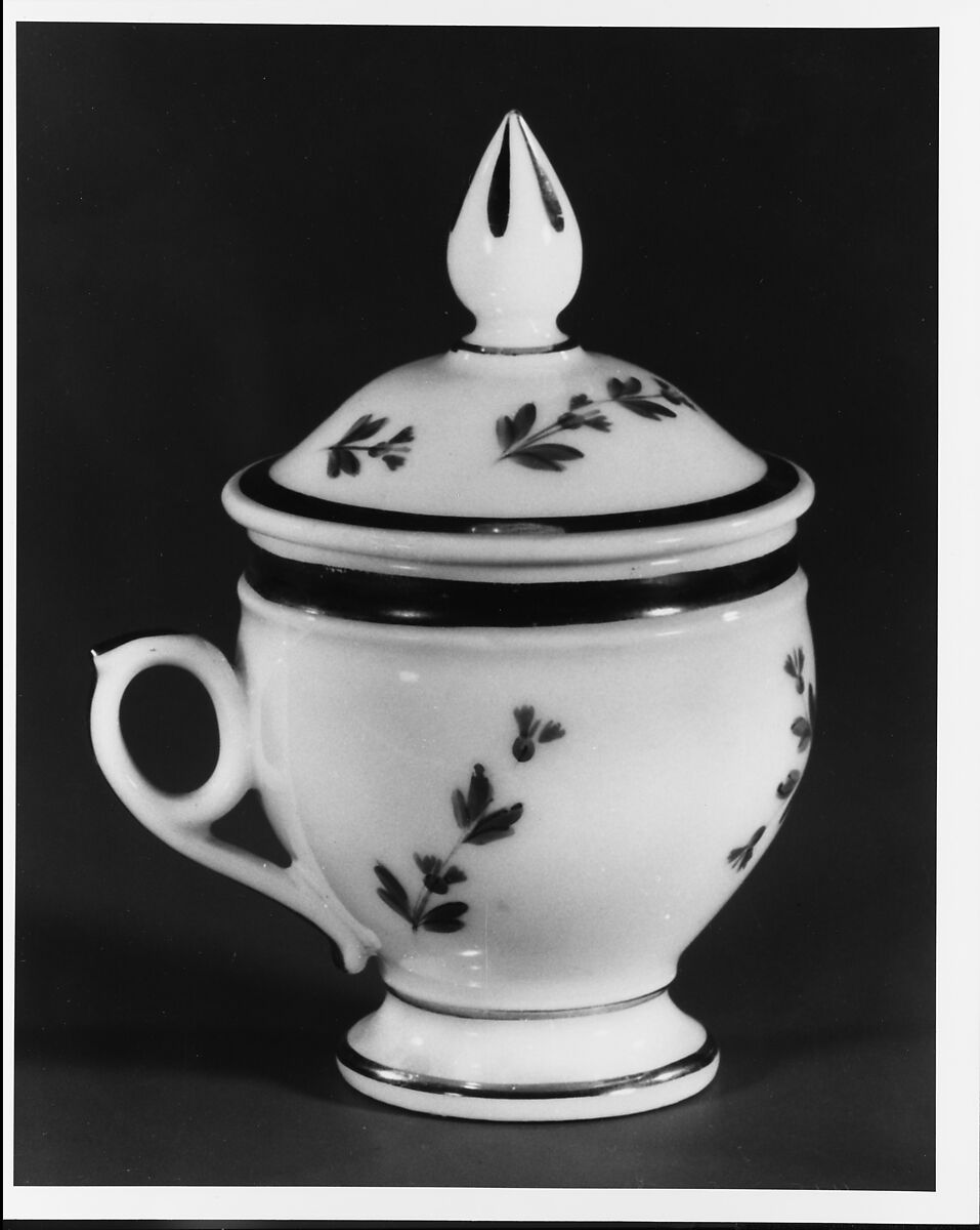 Custard Cup, Porcelain, French 