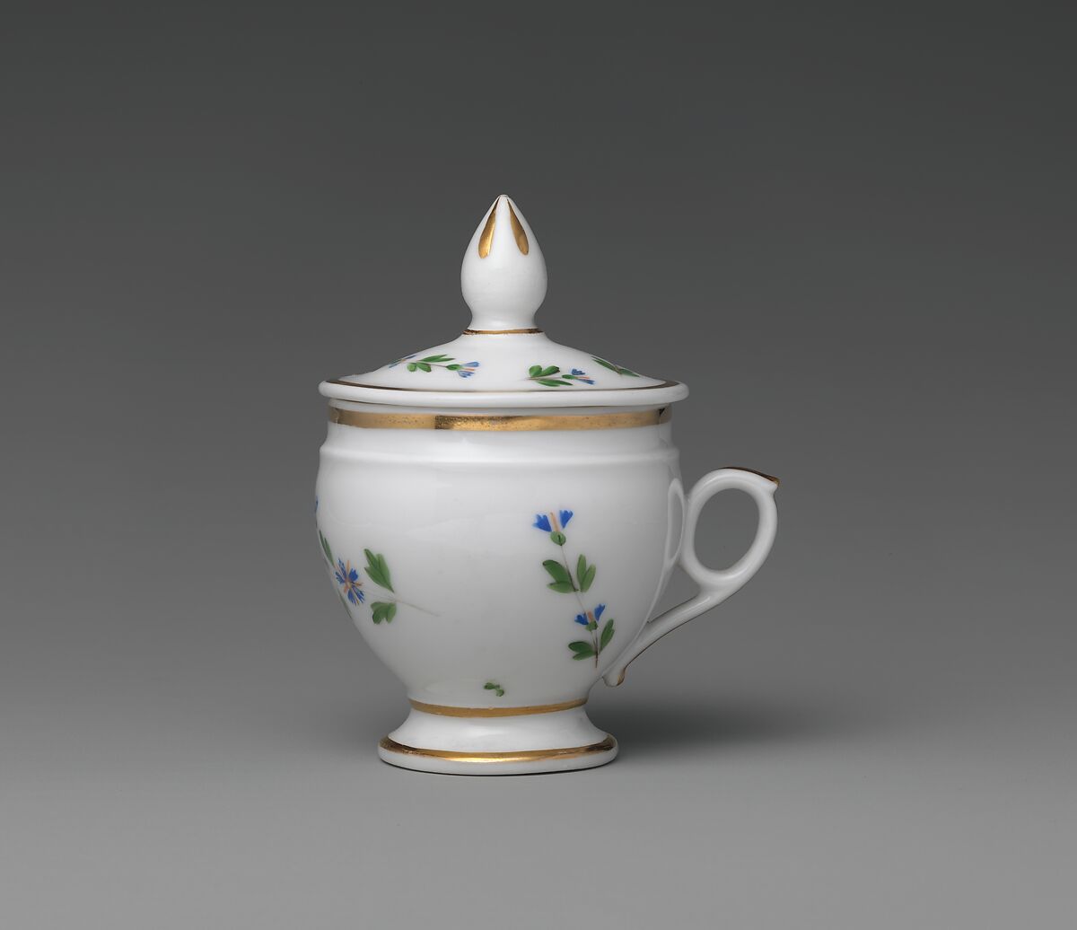 Custard Cup, Porcelain, French 