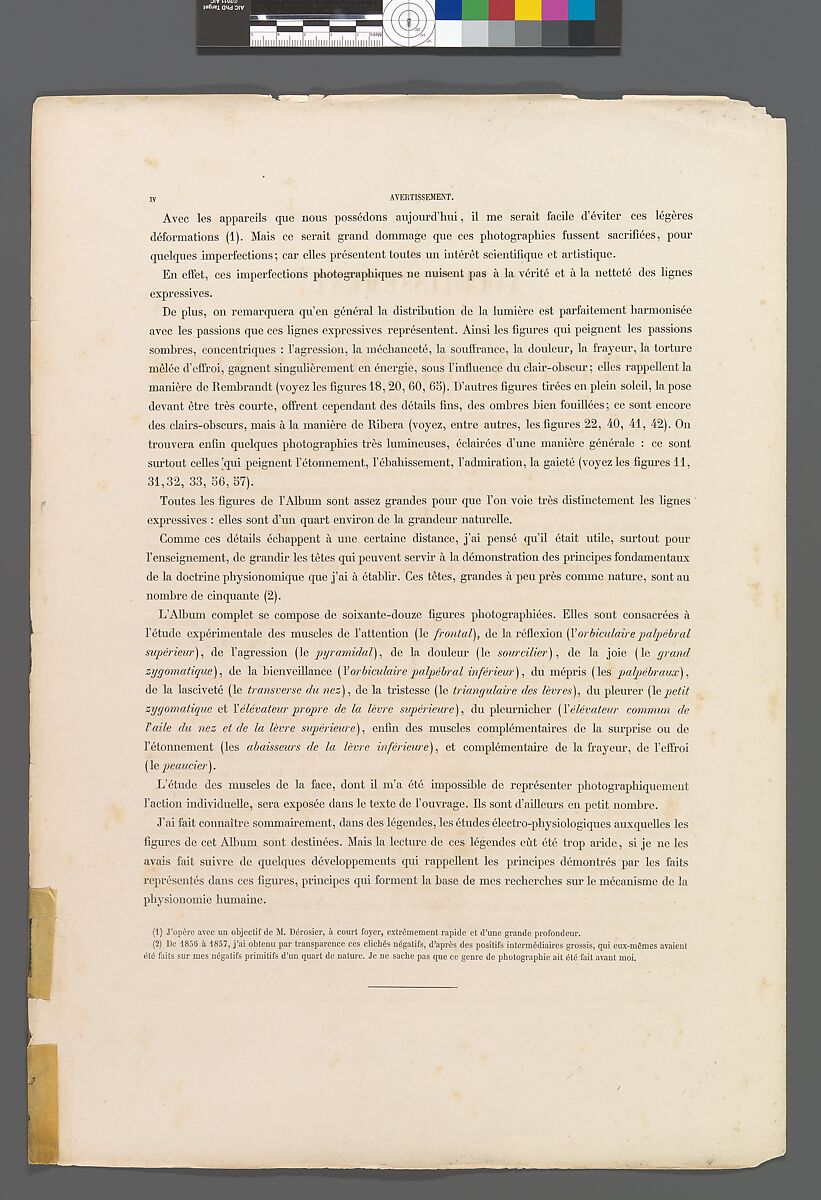 Mécanisme de la physionomie humaine ou Analyse électro-physiologique de l’expression des passions applicable à la pratique des arts plastiques, Guillaume-Benjamin-Amand Duchenne de Boulogne (French, 1806–1875), Albumen silver prints from glass negatives