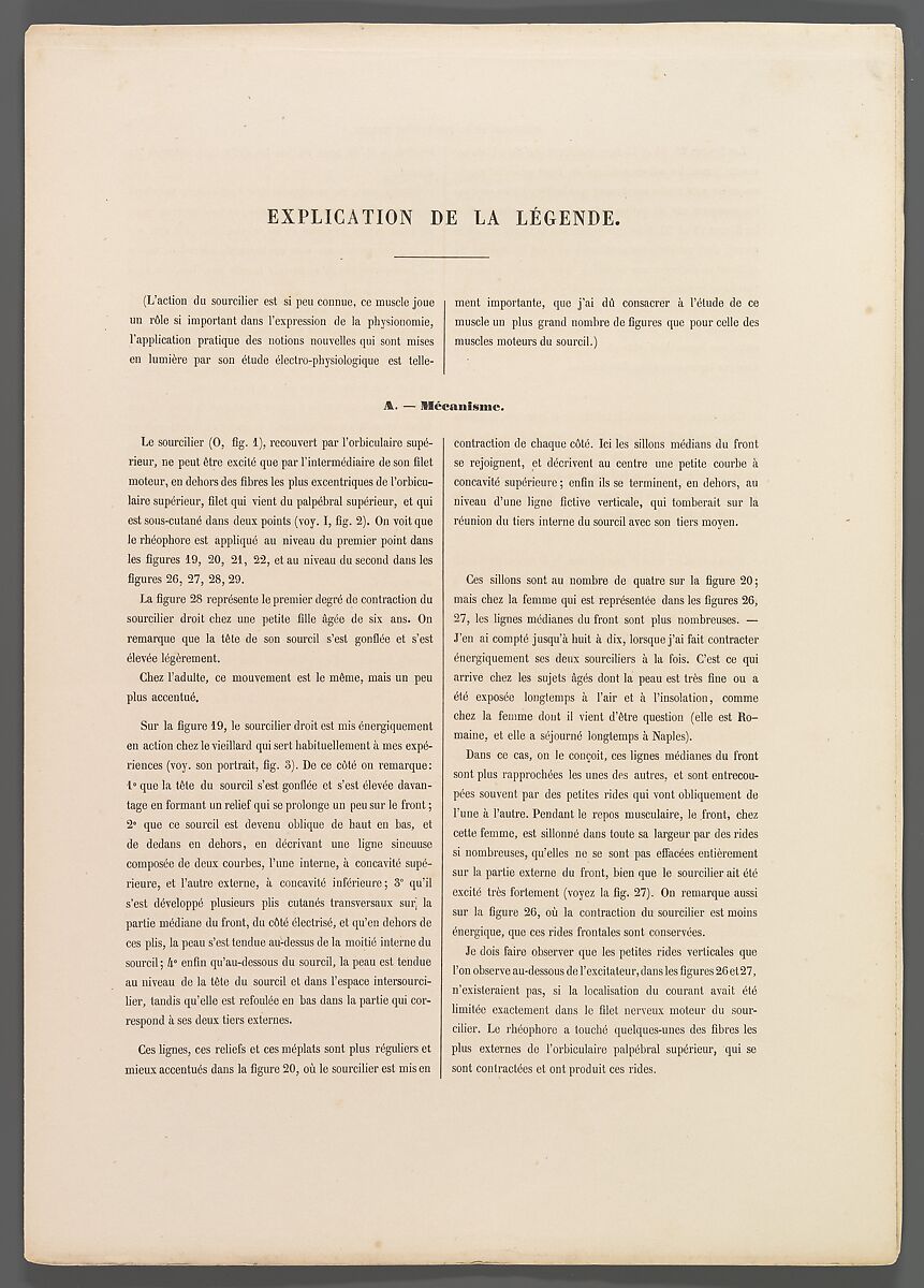 Mécanisme de la physionomie humaine ou Analyse électro-physiologique de l’expression des passions applicable à la pratique des arts plastiques, Guillaume-Benjamin-Amand Duchenne de Boulogne (French, 1806–1875), Albumen silver prints from glass negatives