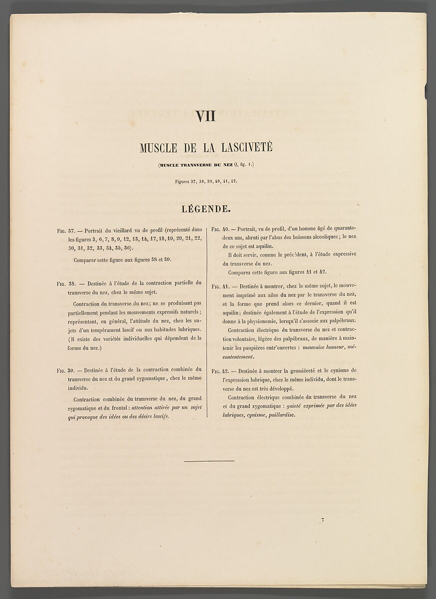 Mécanisme de la physionomie humaine ou Analyse électro-physiologique de l’expression des passions applicable à la pratique des arts plastiques, Guillaume-Benjamin-Amand Duchenne de Boulogne (French, 1806–1875), Albumen silver prints from glass negatives