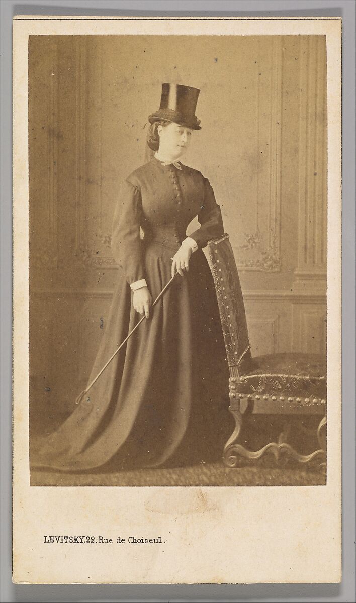 Empress Eugénie, Sergei Luvovich Levitsky (Russian, 1819–1898), Albumen silver print 