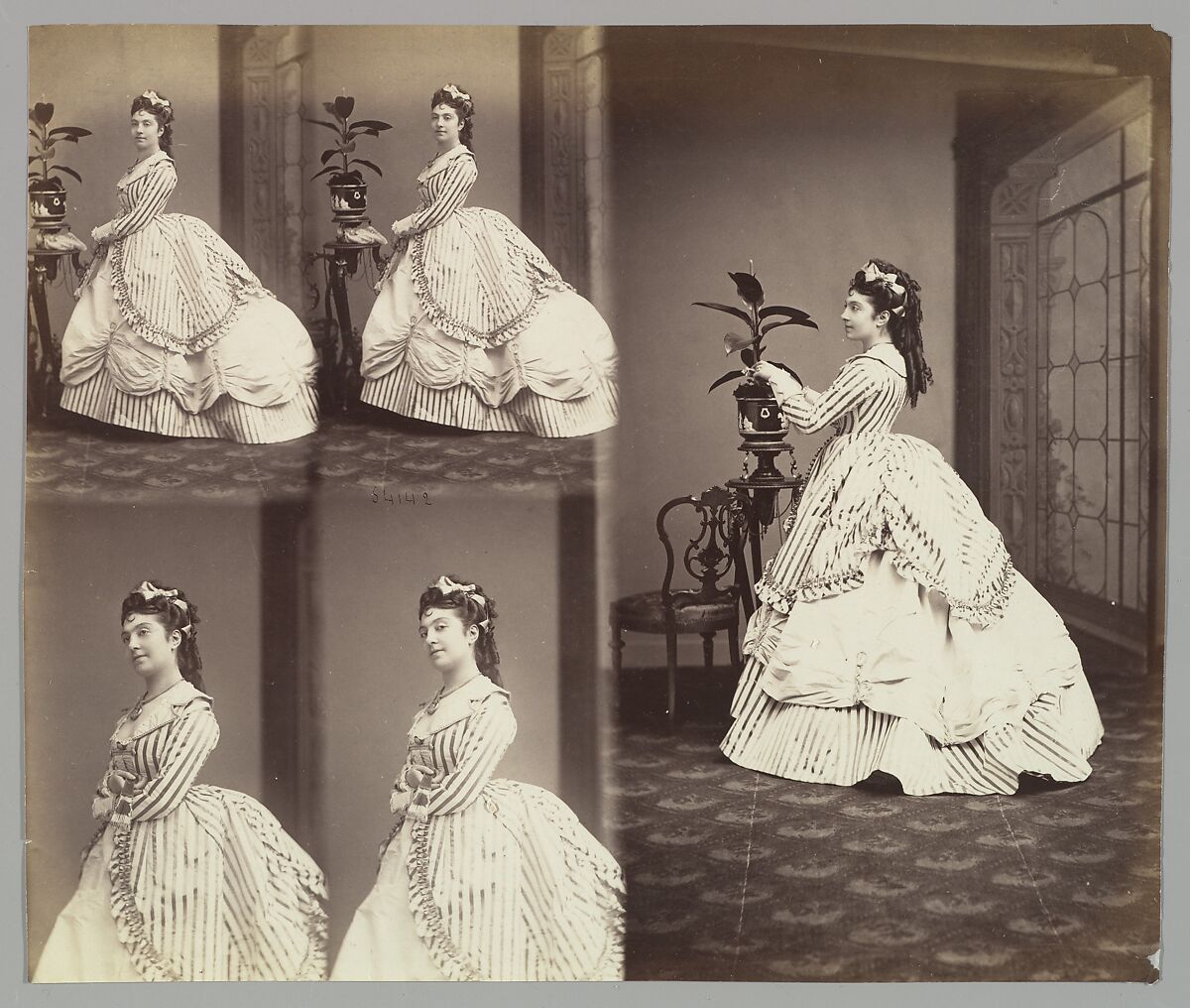 Beresford, André-Adolphe-Eugène Disdéri (French, Paris 1819–1889 Paris), Albumen silver print from glass negative 