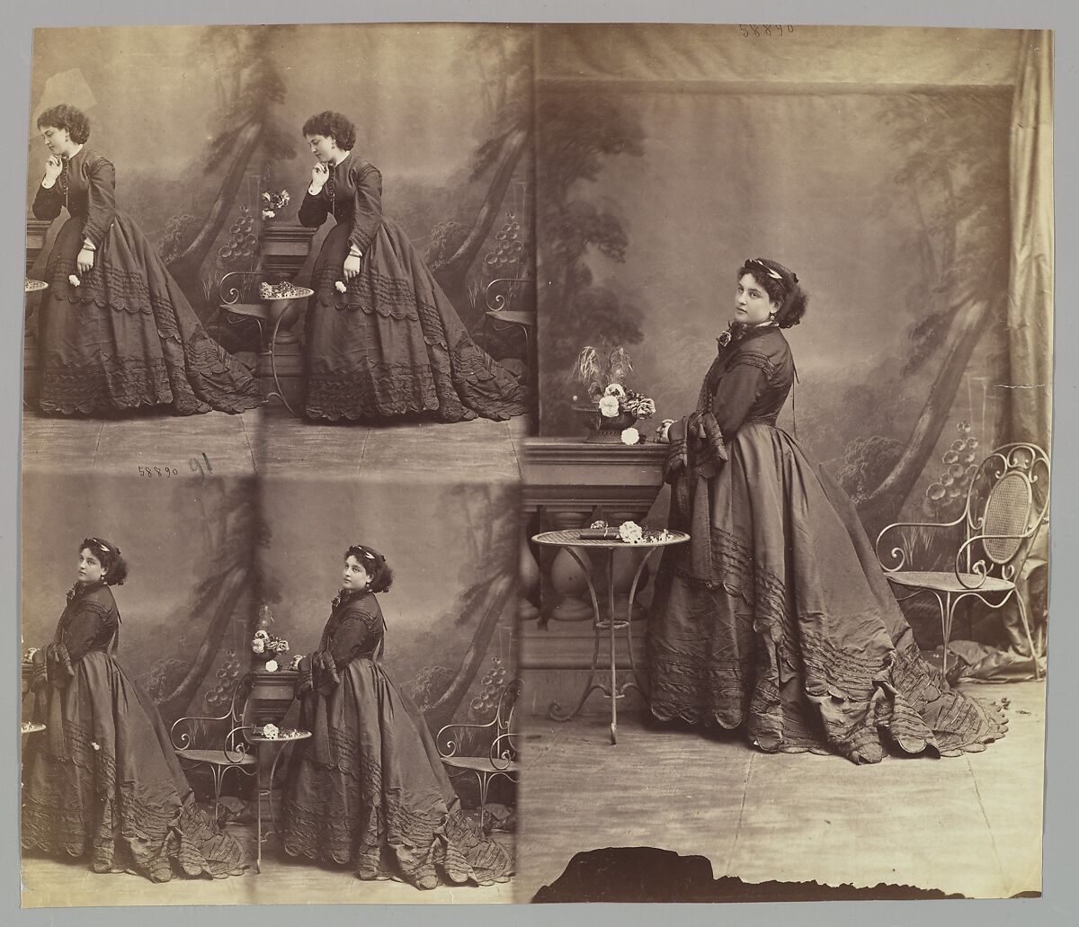Finali, André-Adolphe-Eugène Disdéri (French, Paris 1819–1889 Paris), Albumen silver print from glass negative 