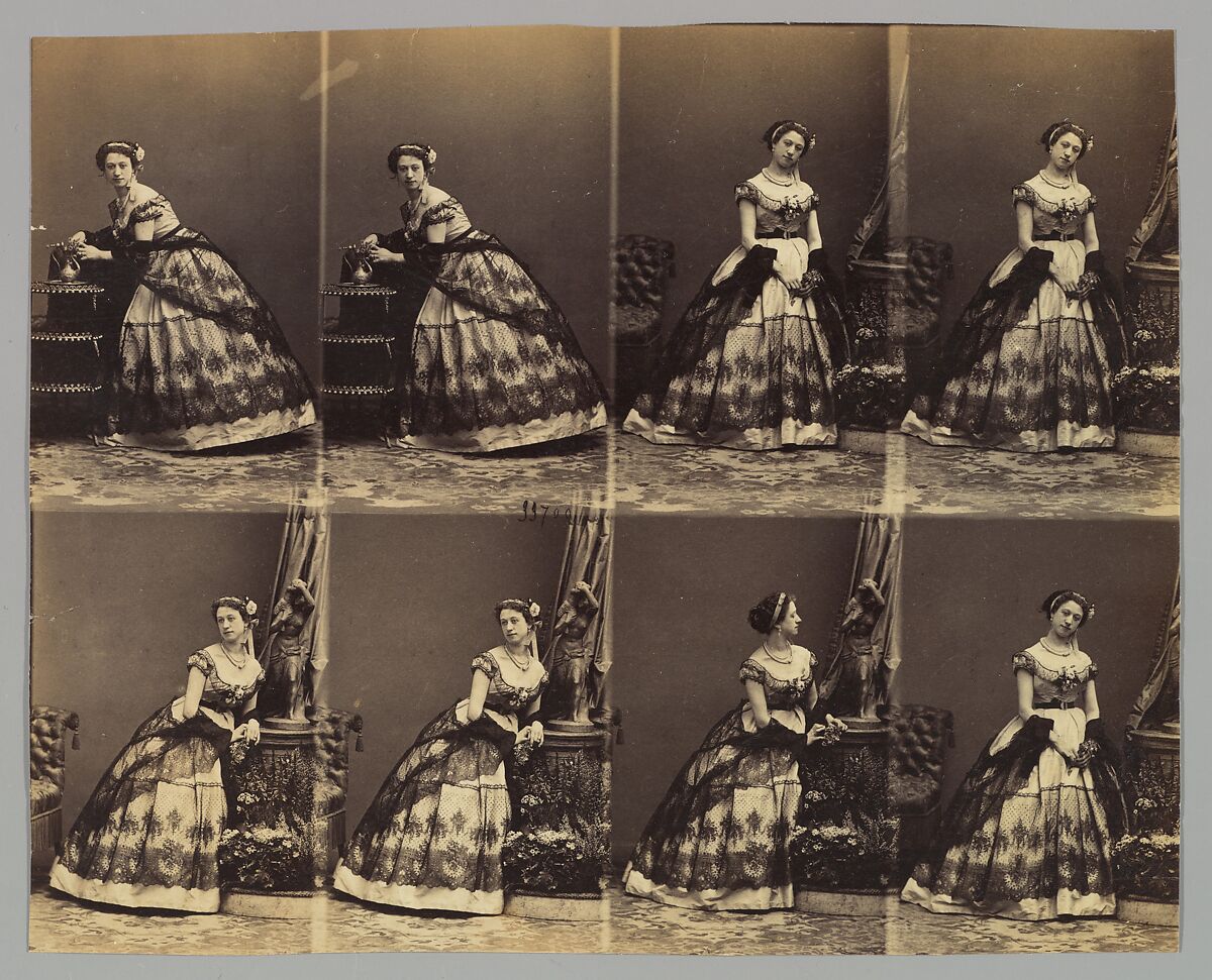 Clara Silvois, André-Adolphe-Eugène Disdéri (French, Paris 1819–1889 Paris), Albumen silver print from glass negative 