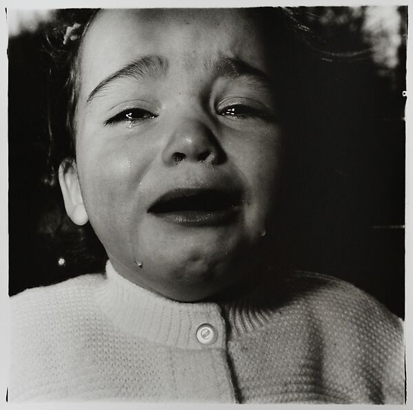 A child crying, N.J., Diane Arbus (American, New York 1923–1971 New York), Gelatin silver print 