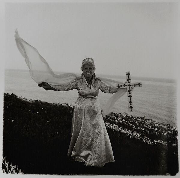 Bishop by the sea, Santa Barbara, Cal., Diane Arbus (American, New York 1923–1971 New York), Gelatin silver print 