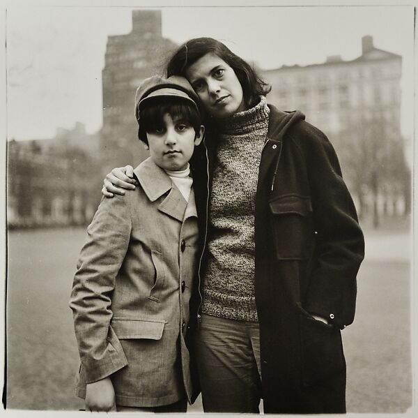 Writer Susan Sontag with her son David, N.Y.C., Diane Arbus (American, New York 1923–1971 New York), Gelatin silver print 