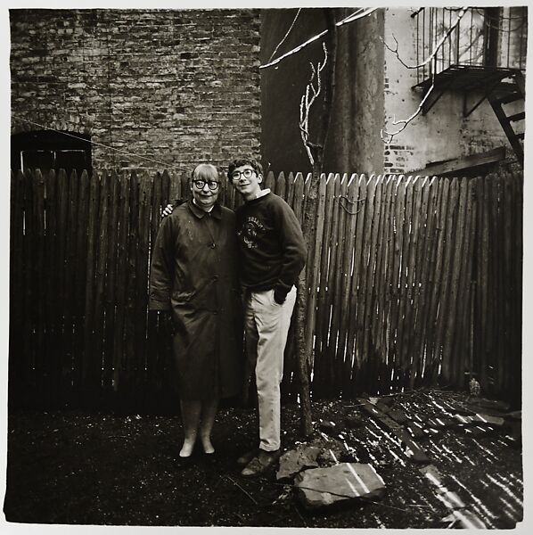 Sociologist Jane Jacobs with her son Ned, N.Y.C., Diane Arbus (American, New York 1923–1971 New York), Gelatin silver print 