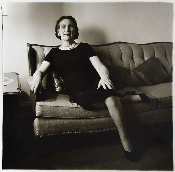 Transsexual at home. N.Y.C., Diane Arbus (American, New York 1923–1971 New York), Gelatin silver print 