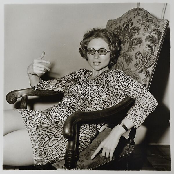 Feminist Ti-Grace Atkinson, N.Y.C., Diane Arbus (American, New York 1923–1971 New York), Gelatin silver print 