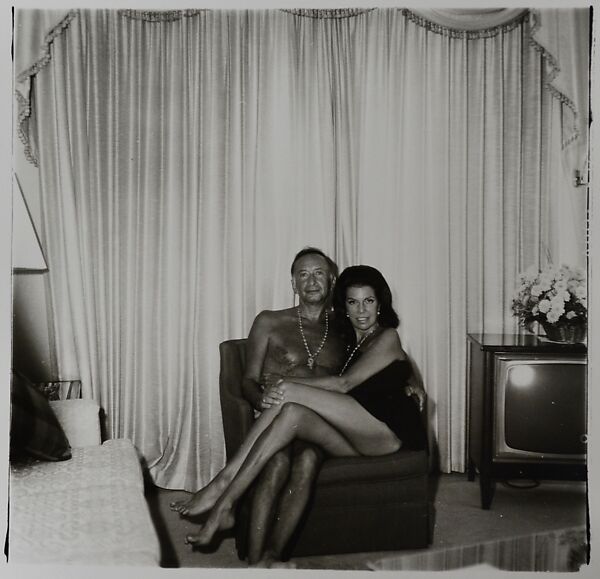Jacqueline Susann and her husband Irving Mansfield, Beverly Hills, Diane Arbus (American, New York 1923–1971 New York), Gelatin silver print 