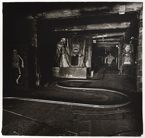 The House of Horrors, Coney Island, N.Y., Diane Arbus (American, New York 1923–1971 New York), Gelatin silver print 