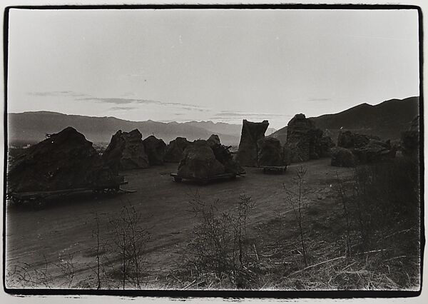 Rocks on wheels, Disneyland, Cal., Diane Arbus (American, New York 1923–1971 New York), Gelatin silver print 