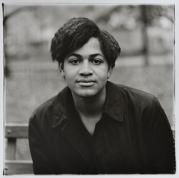 A young Negro boy, Washington Square Park, N.Y.C., Diane Arbus (American, New York 1923–1971 New York), Gelatin silver print 