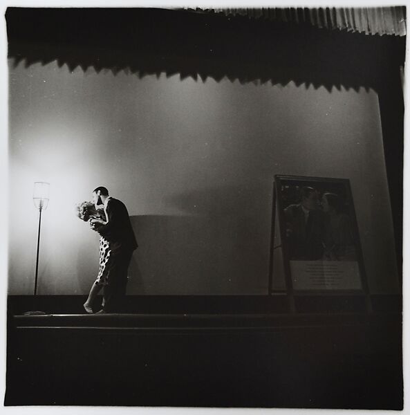 A couple kissing on stage, N.Y.C., Diane Arbus (American, New York 1923–1971 New York), Gelatin silver print 