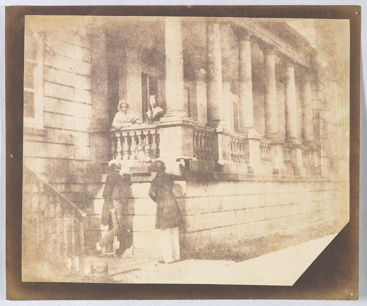 Carclew House, William Henry Fox Talbot (British, Dorset 1800–1877 Lacock), Salted paper print from paper negative 