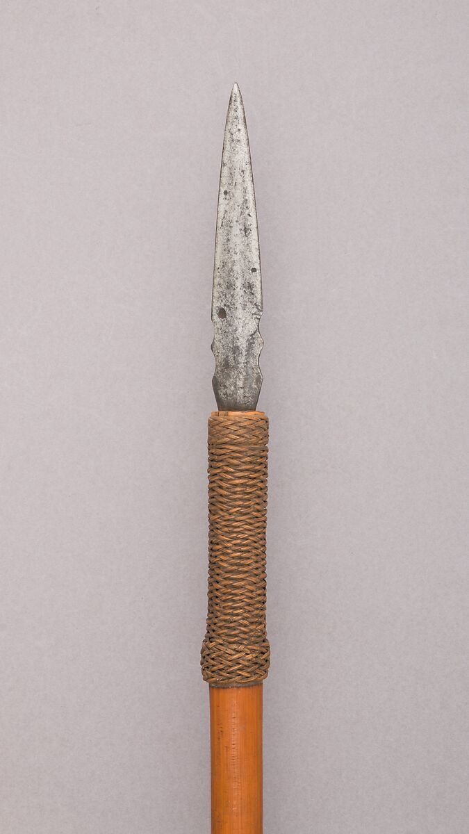 Spear, Steel, wood (bamboo), Taiwanese