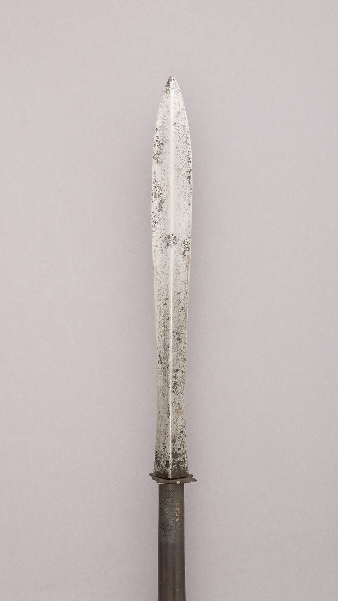 Spear, Silver, bamboo, Thai 